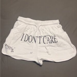 Prayingg - I Don't Care Short sweat Shorts